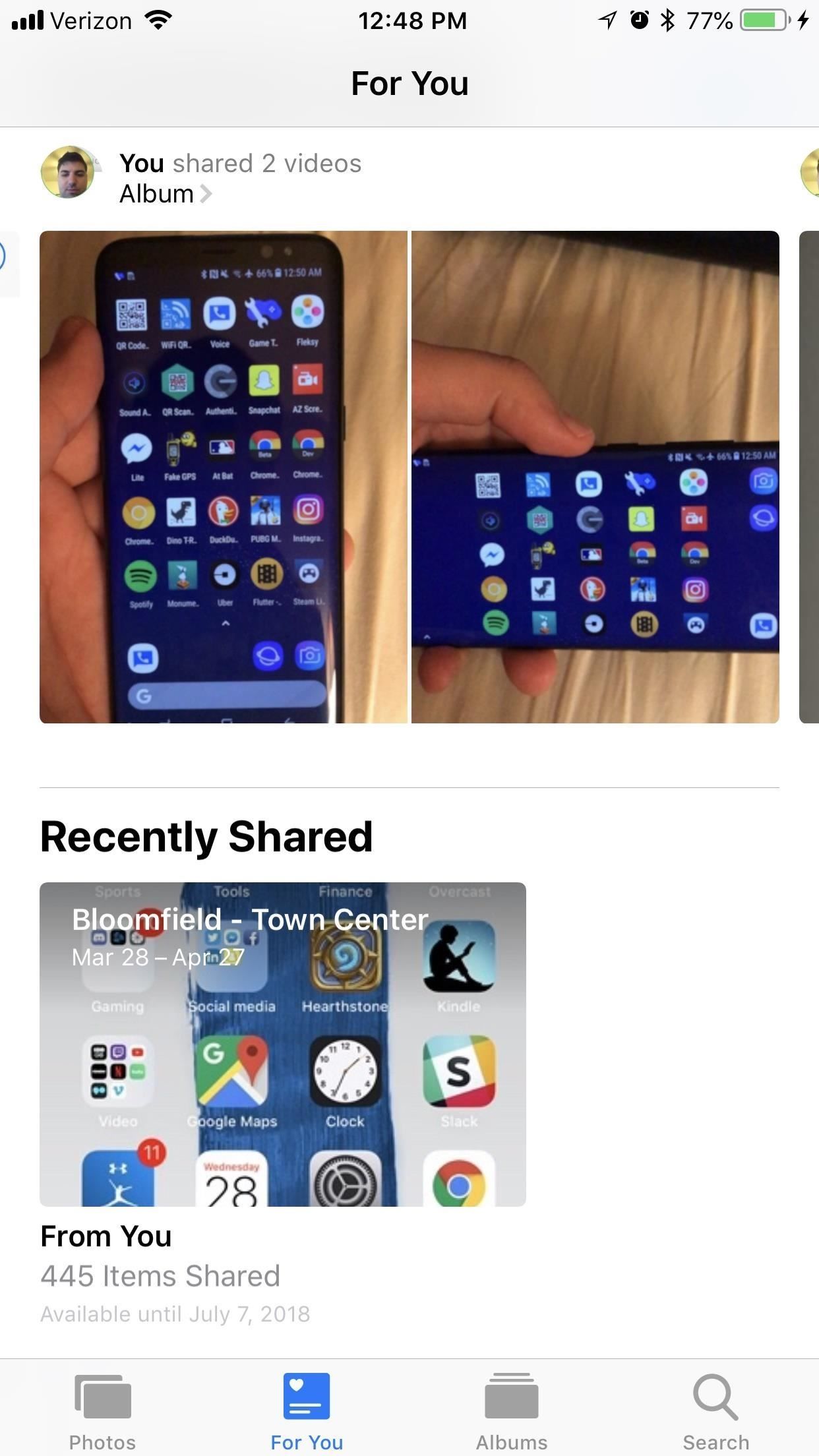 'For You' Suggestions: How to Share iCloud Photo Albums in iOS 12 to Family & Friends