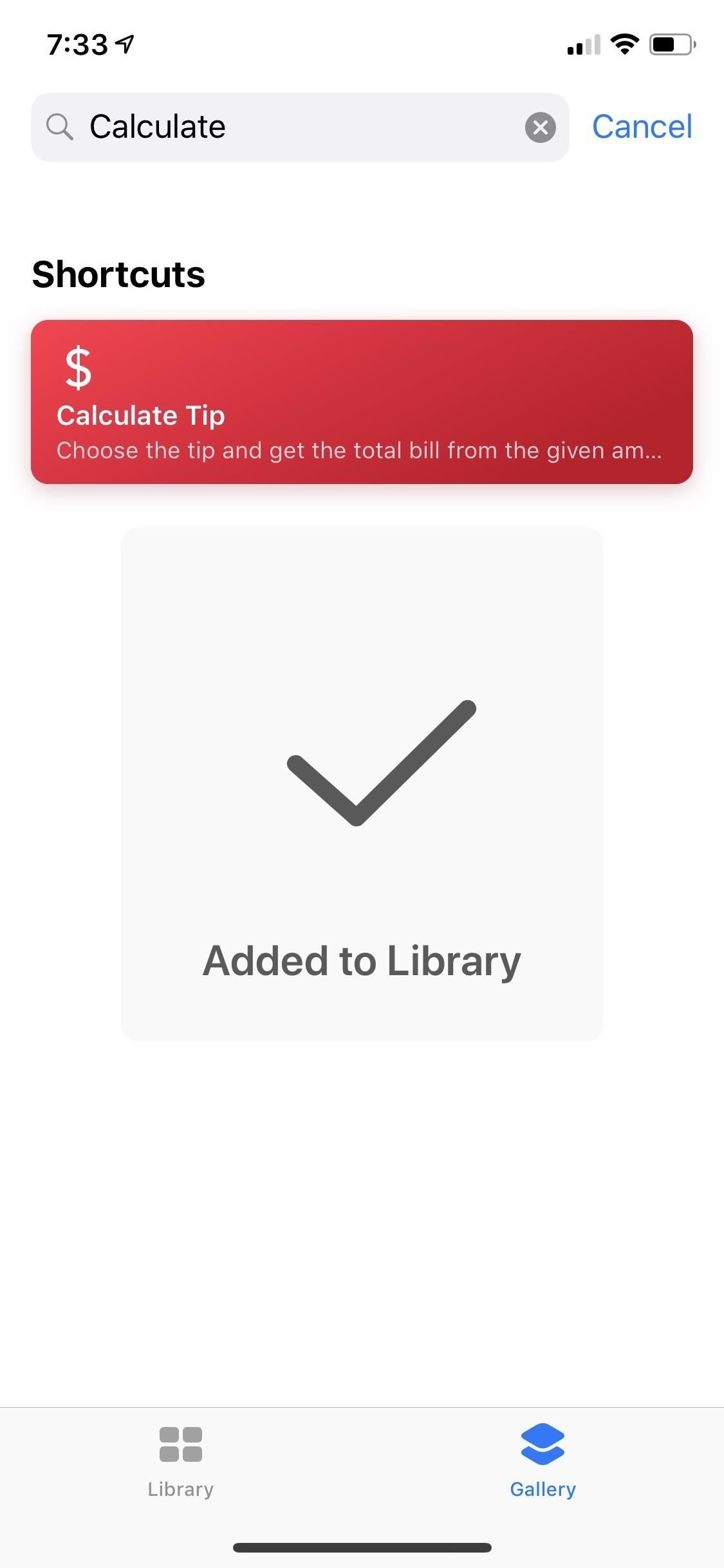 Рассчитать советы быстрее на вашем iPhone с помощью приложения ярлыков