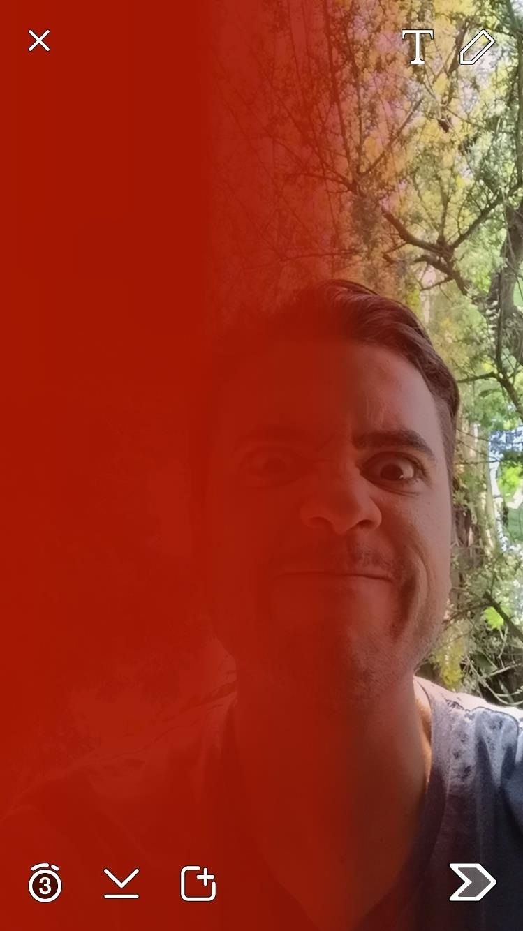 Используйте Snapchat's Hidden Filter to Add Color Overlays to Your Photos & Videos