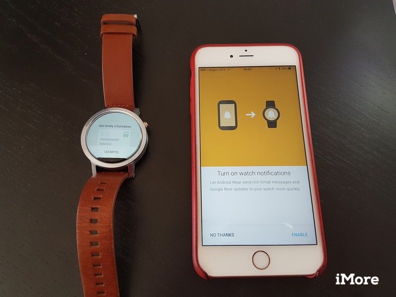Android Wear и iPhone