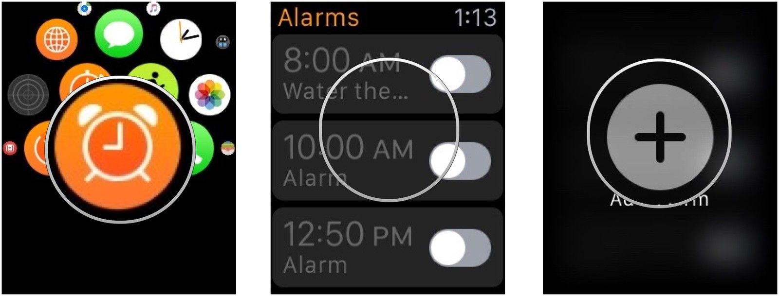 Значок будильника на айфоне