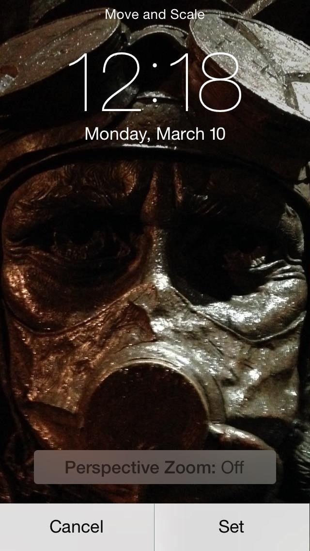 Как исправить проблемы масштабирования обоев в Apple's New iOS 7.1 for iPad, iPhone, & iPod Touch