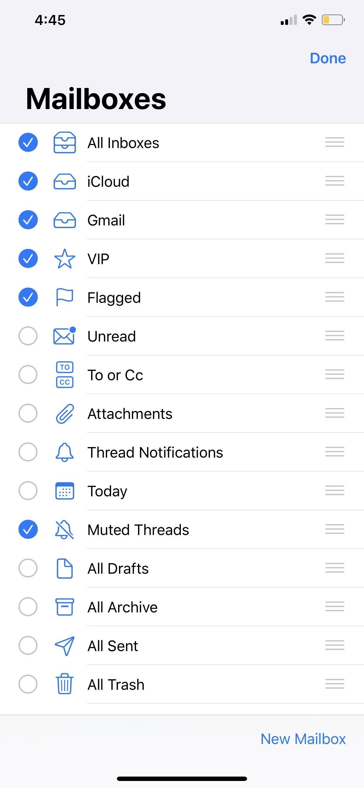 Как отключить потоки сообщений электронной почты в iOS 13's Mail App to Stop Annoying Notifications