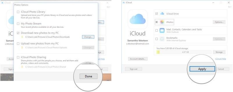 Нажмите Готово. Нажмите Применить.