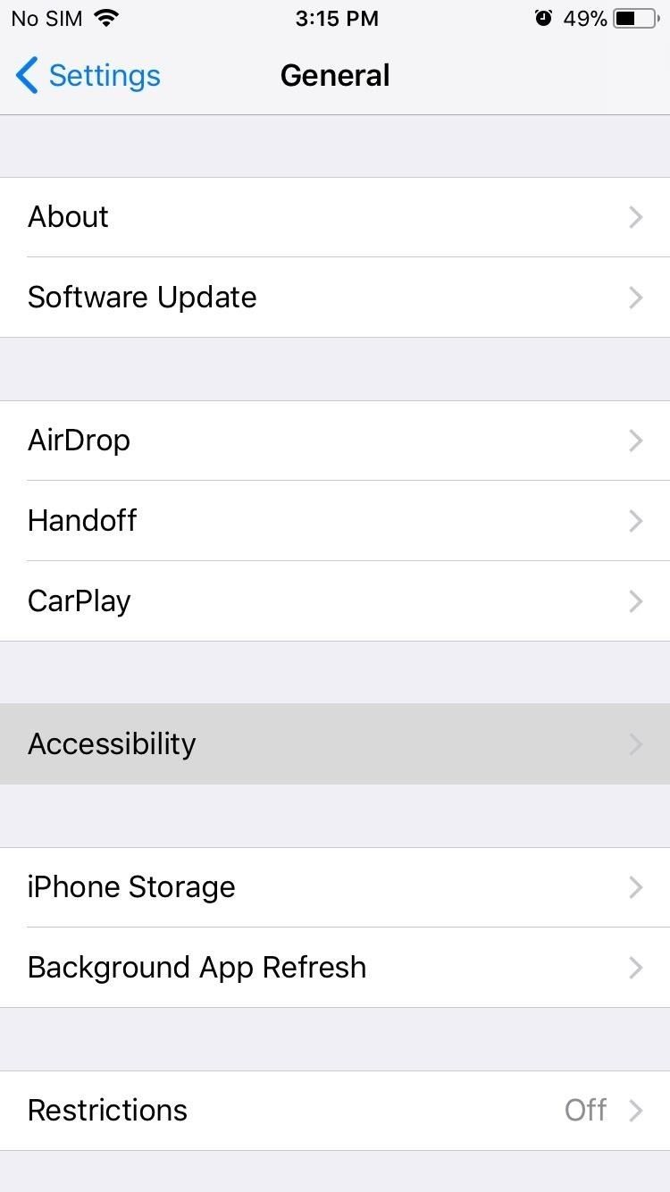 Как перезагрузить iPhone в iOS 11 без использования кнопки питания