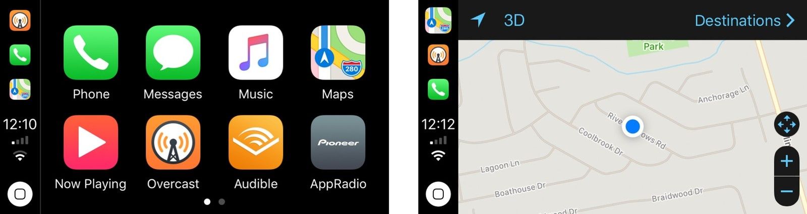 Как использовать CarPlay Maps