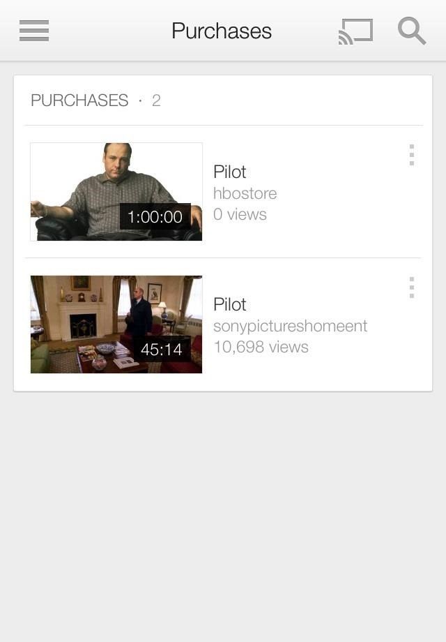 Как транслировать свои фильмы и сериалы в Google Play на iPad или iPhone