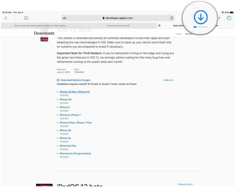 Когда у вас есть загрузки, менеджер загрузок становится видимым Когда у вас есть загрузки, менеджер загрузок становится видимым
