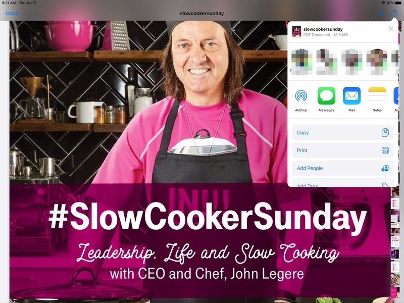 iPadOS Files Share Sheet iPadOS Files Share Sheet