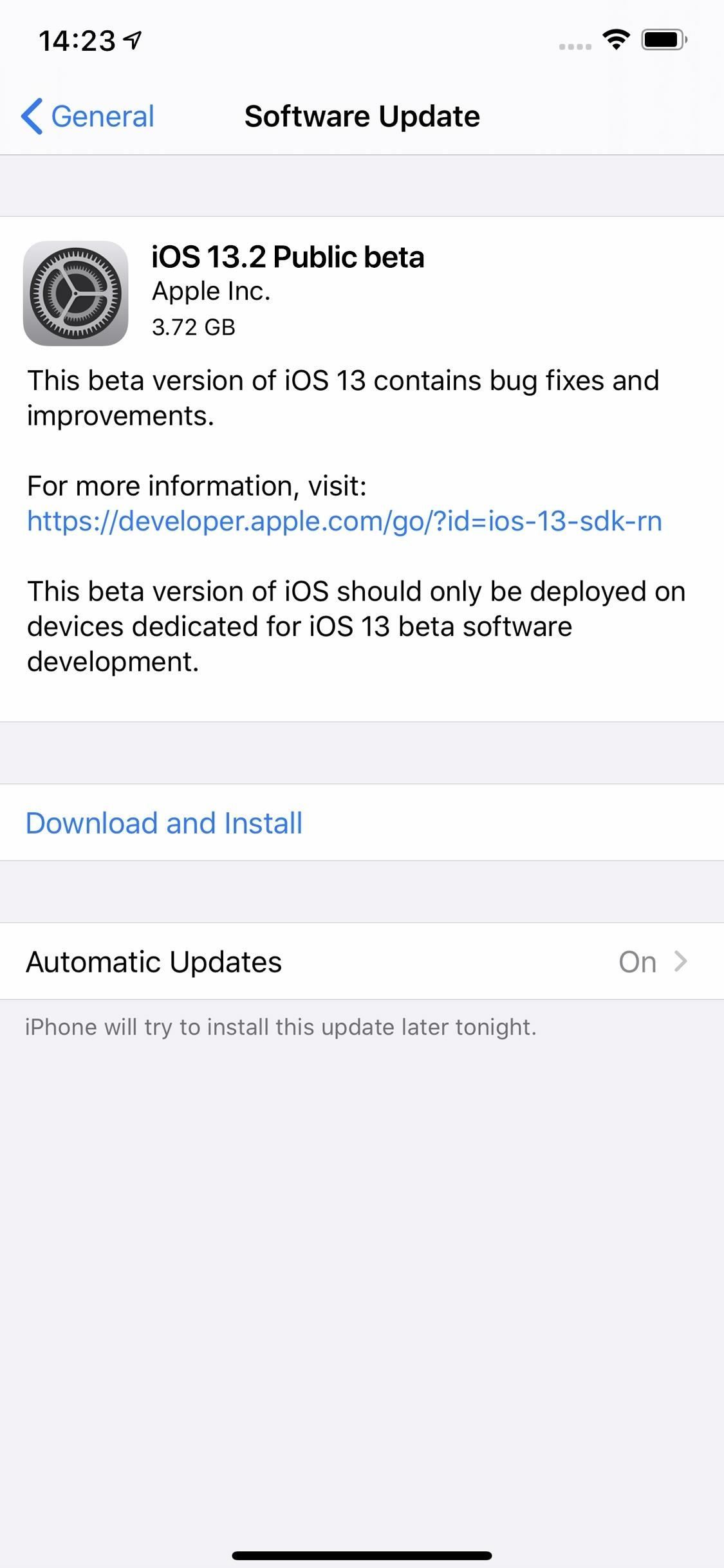 Как загрузить и установить iOS 13.2 Beta на свой iPhone прямо сейчас