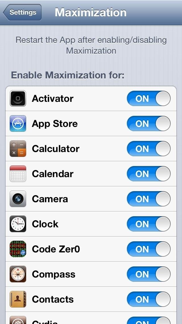 Как запустить все приложения для iPhone 5 в полноэкранном режиме