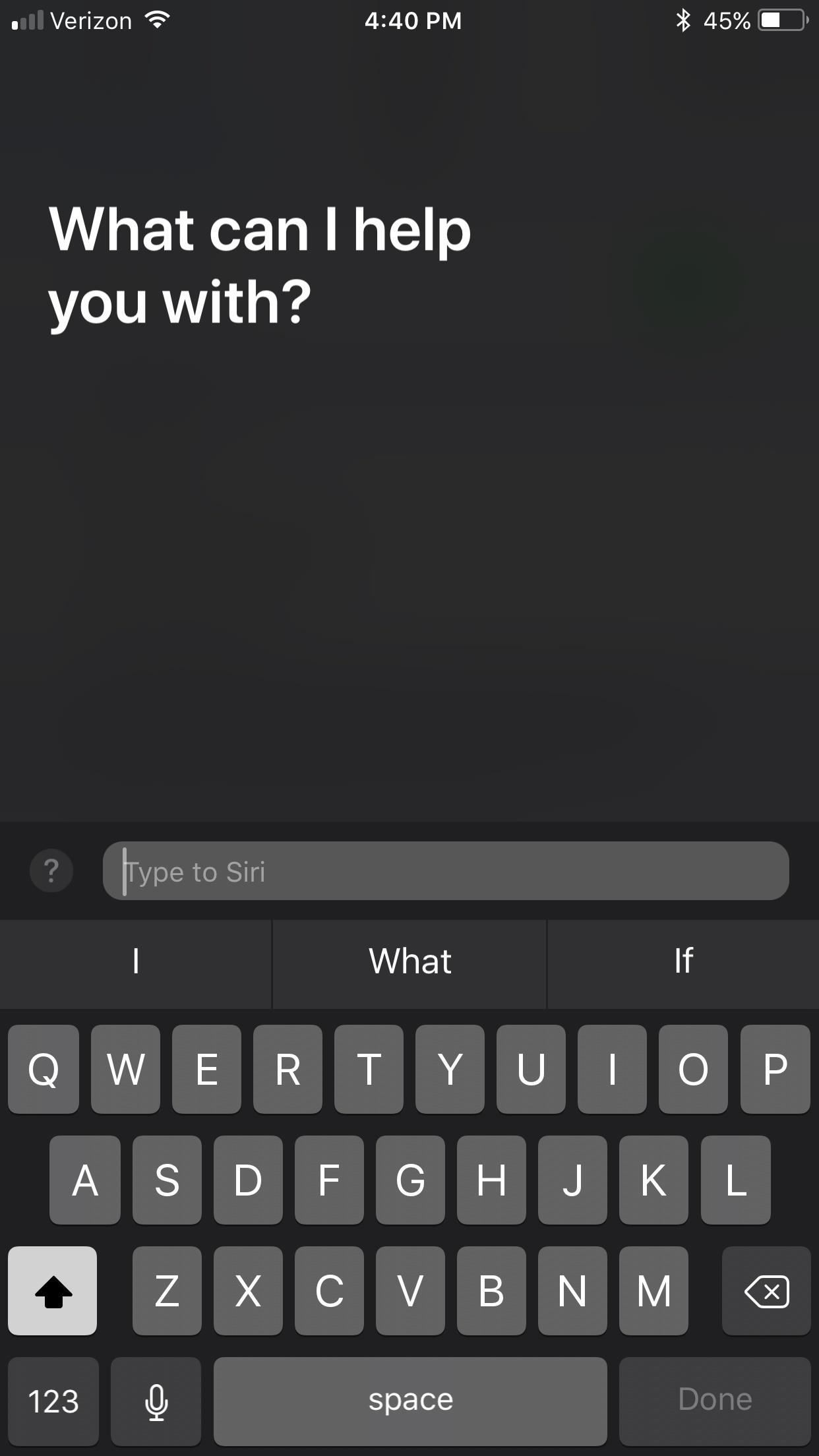 Siri 101: Как печатать запросы к Siri, когда вы можете't Speak
