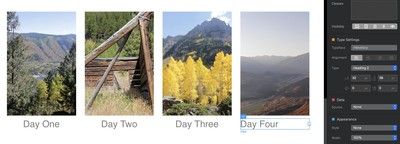 Настройка шрифтов с помощью элементов управления «Параметры текста»