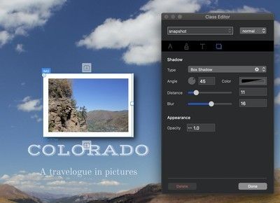 Изображение с примененным пользовательским классом.