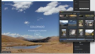 Размещение изображения с помощью Asset Manager.