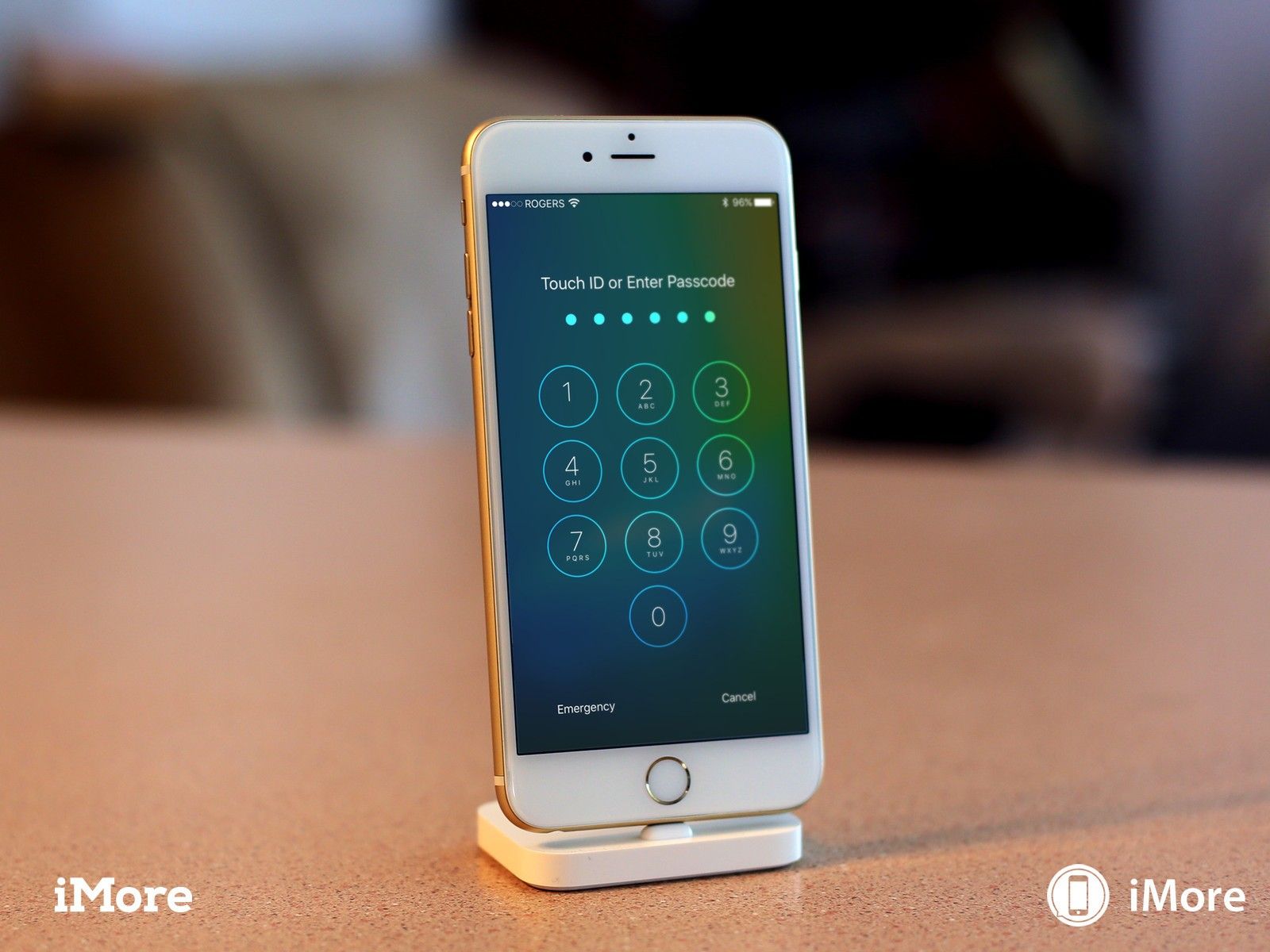 Экран блокировки на iPhone