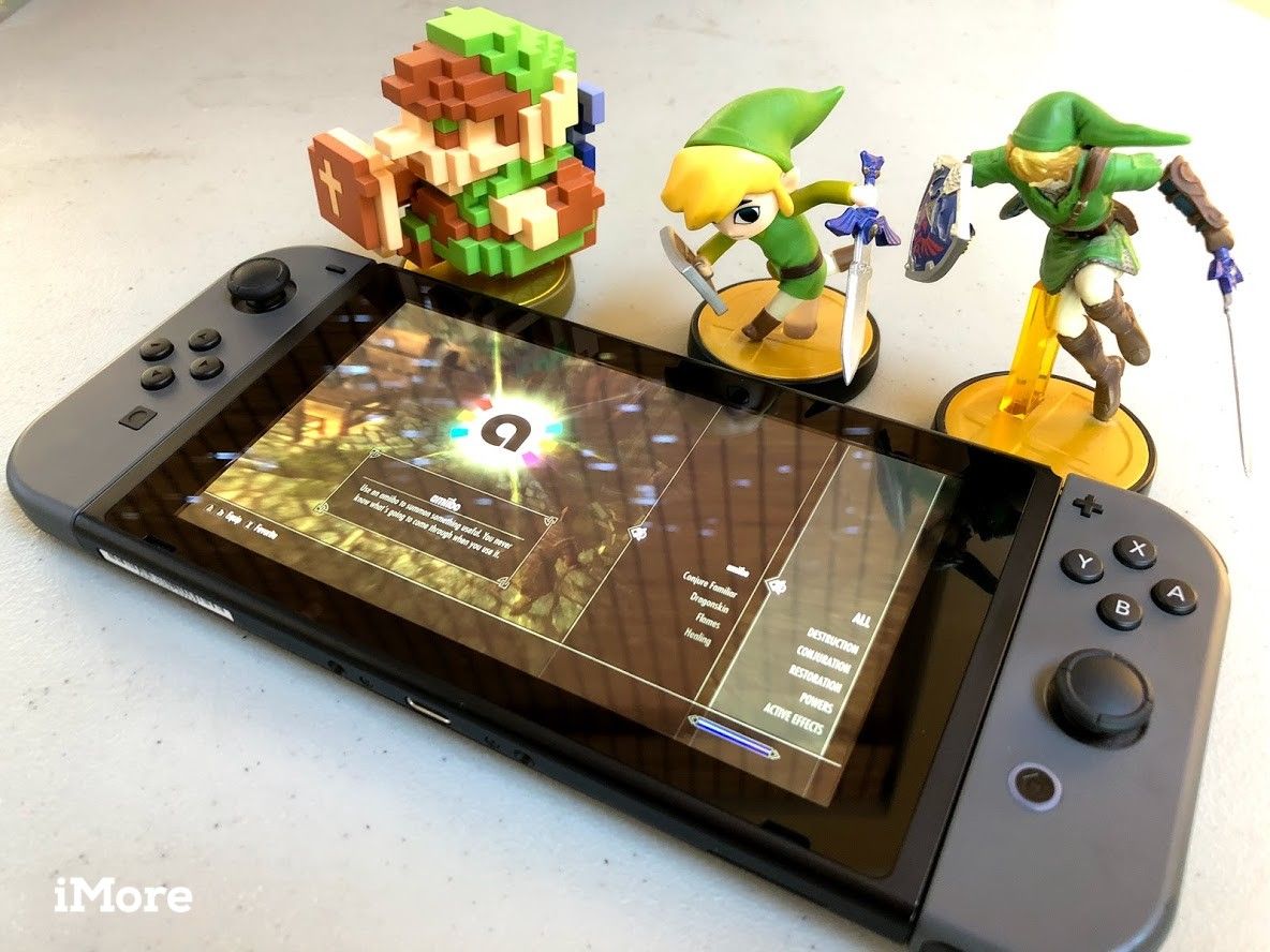 Nintendo Switch Amiibo как работает 3152