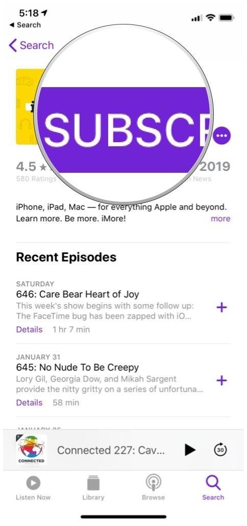 Apple Podcasts iMore Show Подписаться