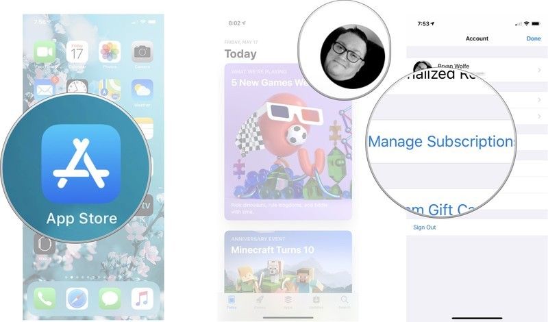 найти подписки