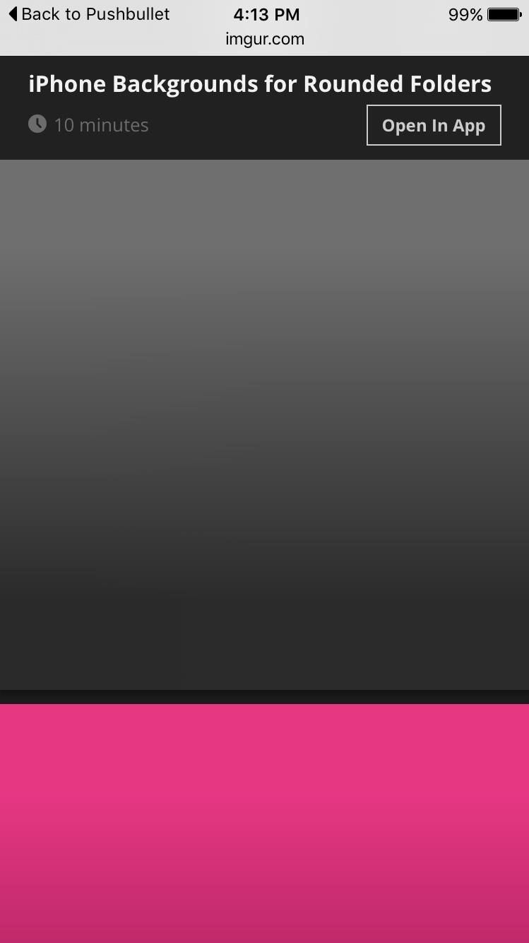 Как получить круглые папки на вашем iPhone's Home Screen