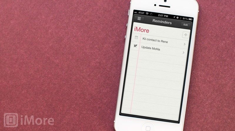Как пометить элементы как завершенные в напоминаниях на iPhone и iPad