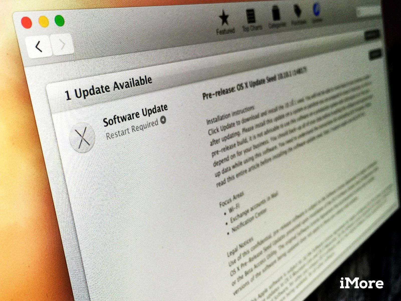 Как прекратить получать бета-уведомления Yosemite