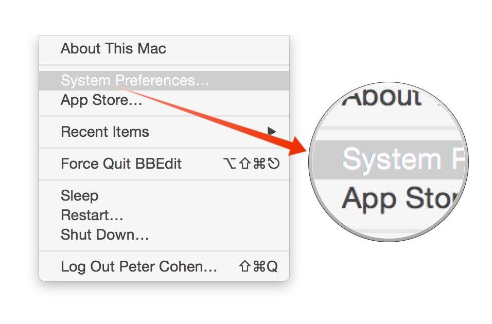 Системные настройки