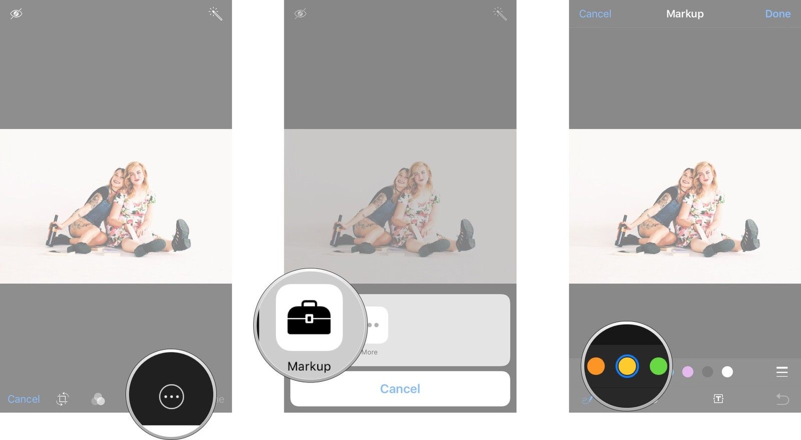 Доступ к разметке в приложении