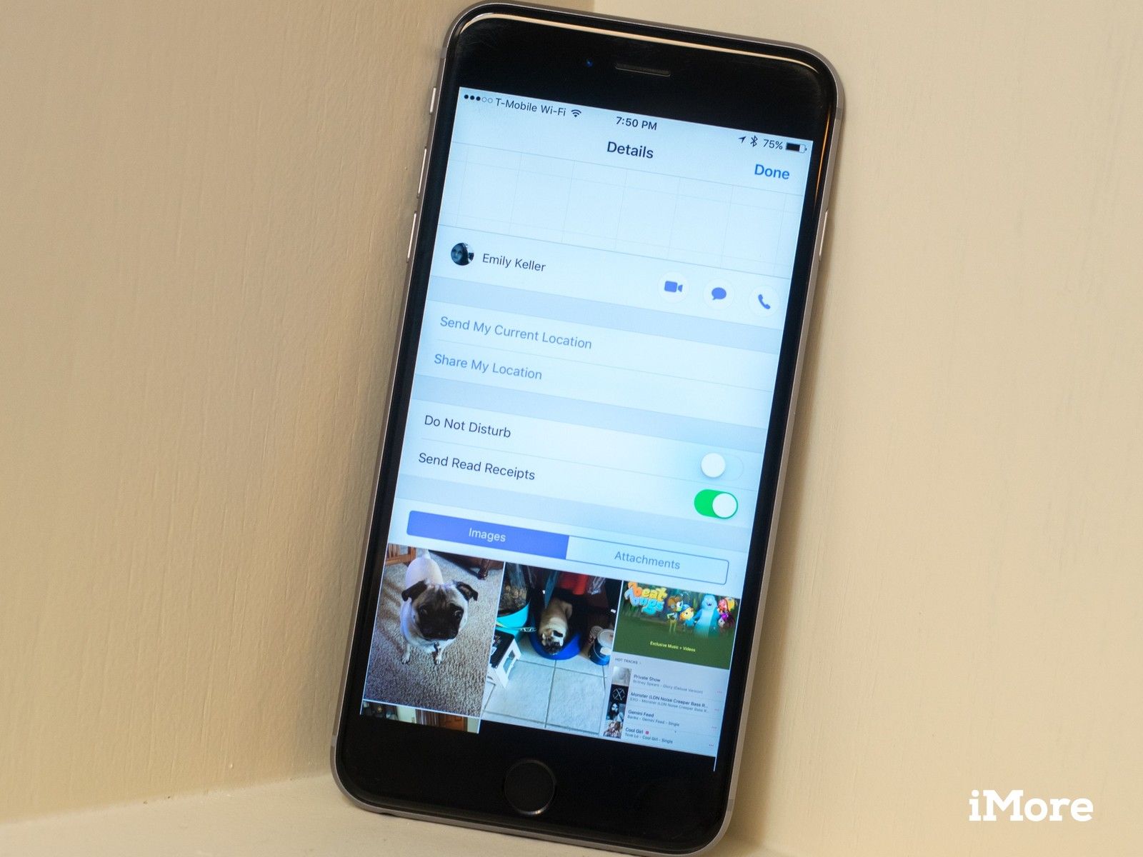 Как включить и выключить квитанции о прочтении для отдельных разговоров в сообщениях в iOS 10