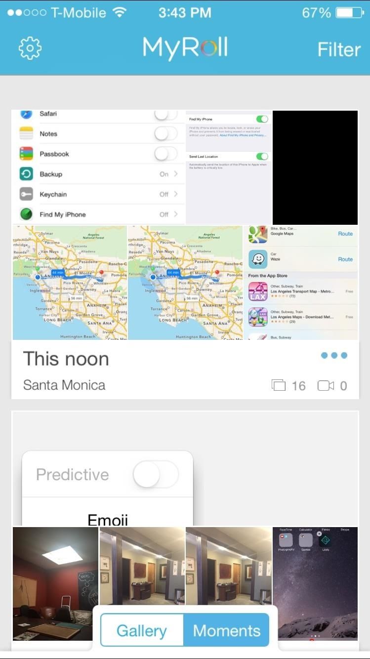 Кому нужен фотоаппарат? Вместо этого используйте MyRoll на вашем iPhone