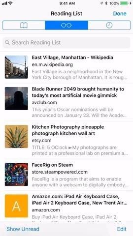 Safari 101: как использовать список чтения для сохранения статей, видео и прочего для последующего просмотра
