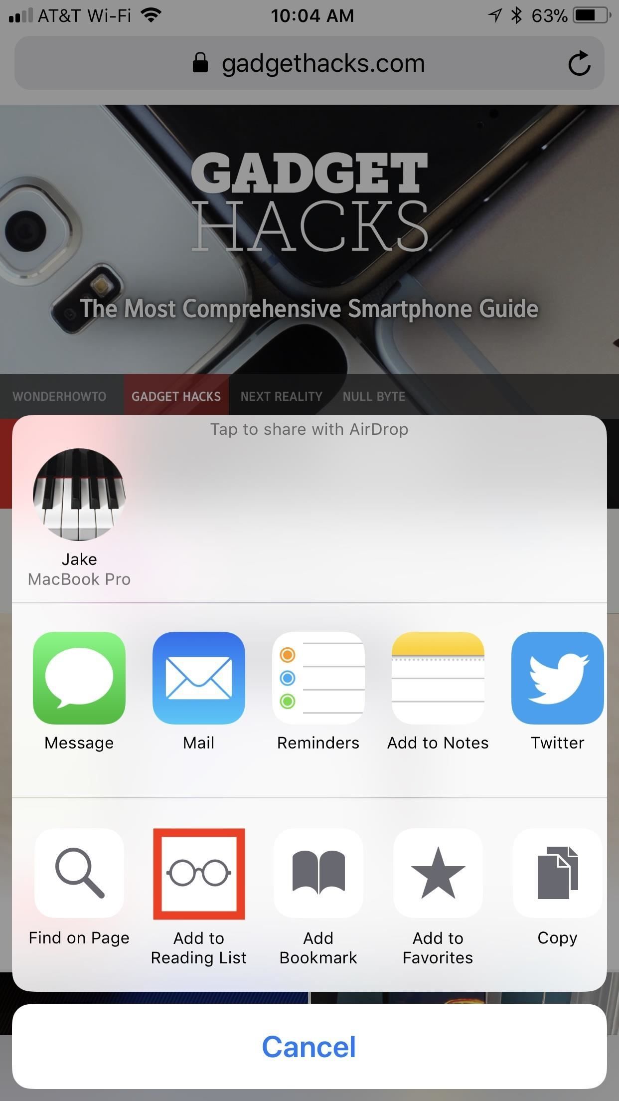 Safari 101: как использовать список чтения для сохранения статей, видео и прочего для последующего просмотра