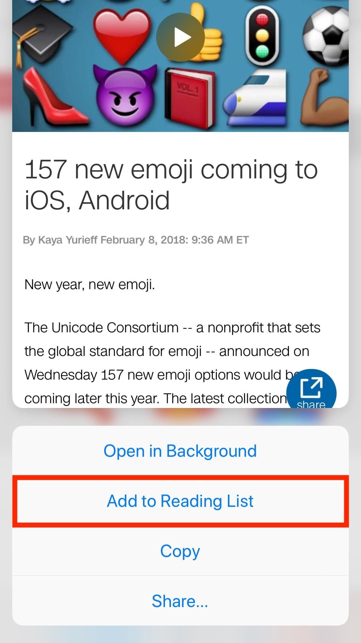 Safari 101: как использовать список чтения для сохранения статей, видео и прочего для последующего просмотра
