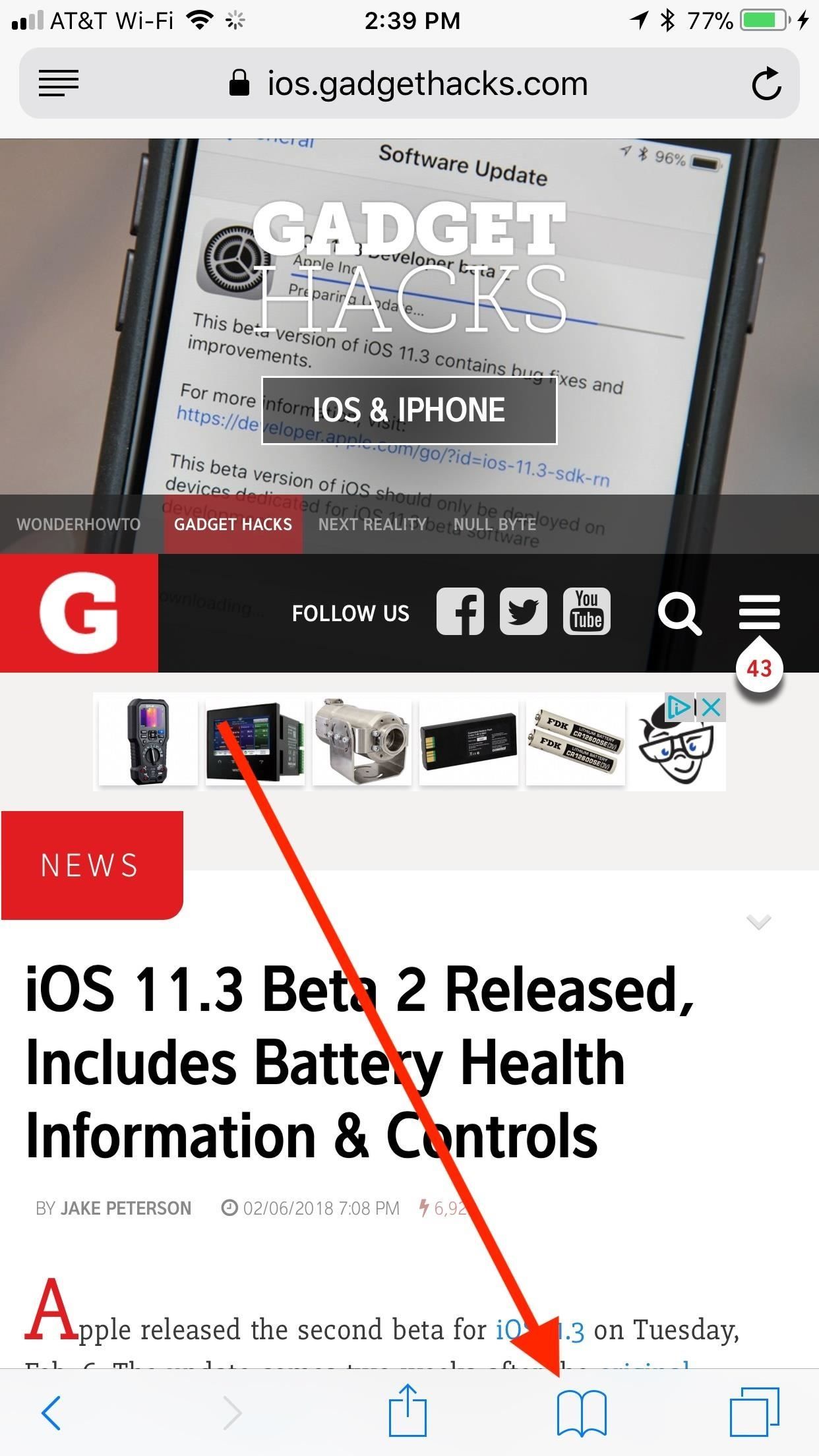 Safari 101: как использовать список чтения для сохранения статей, видео и прочего для последующего просмотра