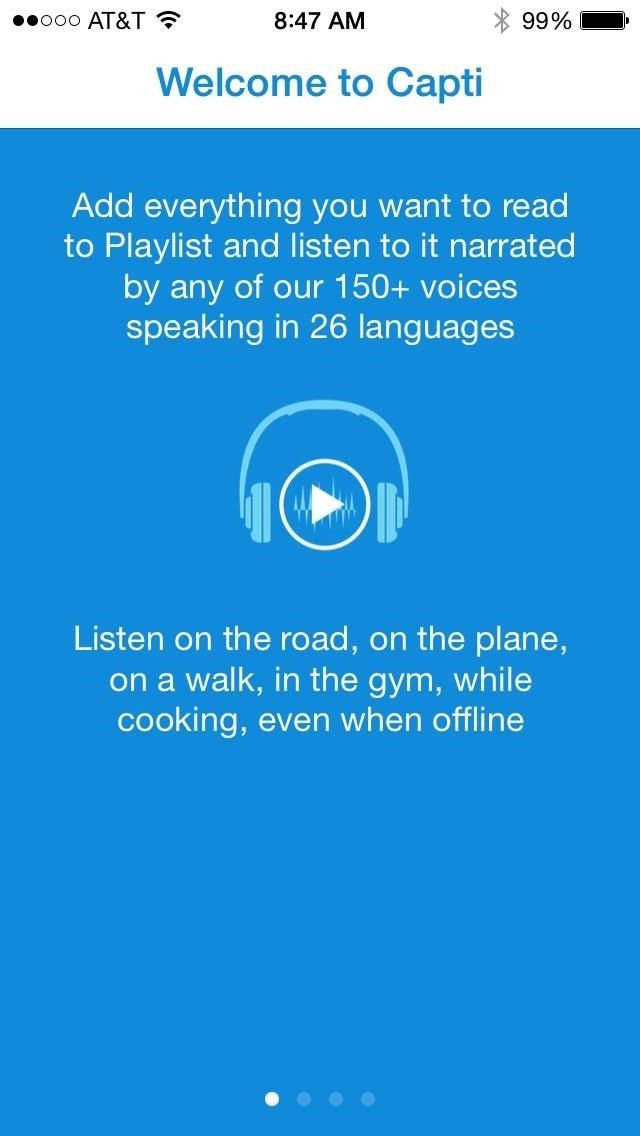 Синхронизируйте списки чтения и облачные документы на вашем iPhone в единый звуковой плейлист