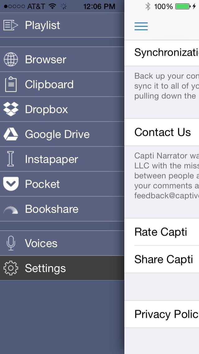 Синхронизируйте списки чтения и облачные документы на вашем iPhone в единый звуковой плейлист