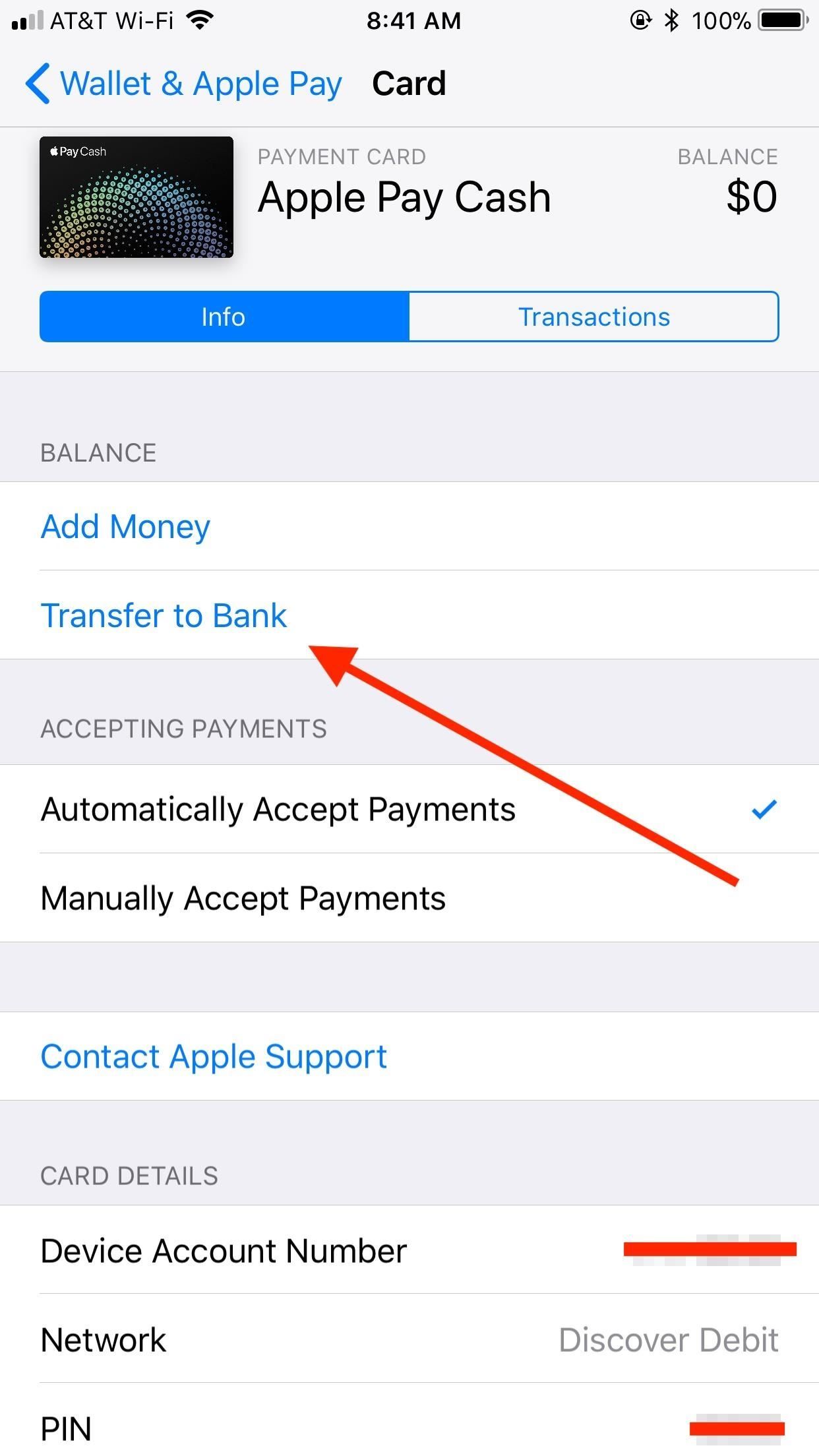Apple Pay Cash 101: как перевести деньги с карты на свой банковский счет