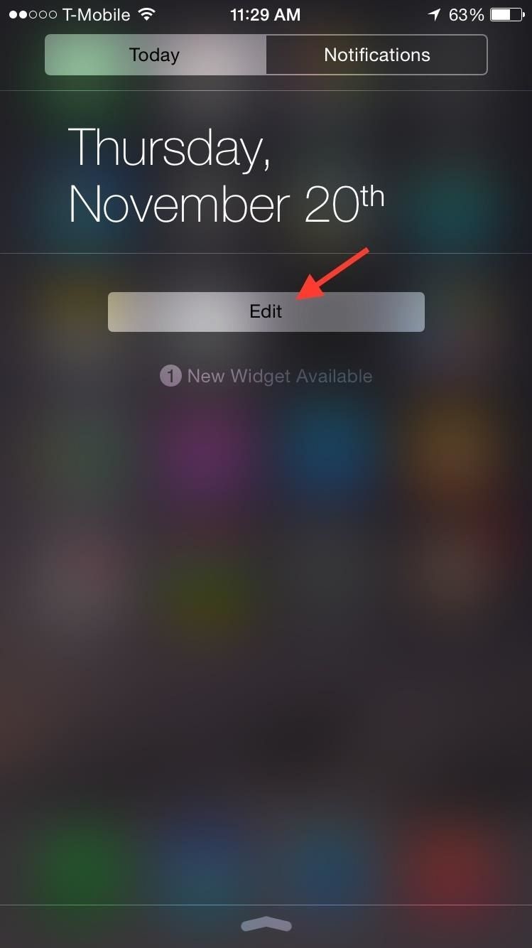 Добавить заметки на свой iPhone's Notification Center for Easy Access Anytime