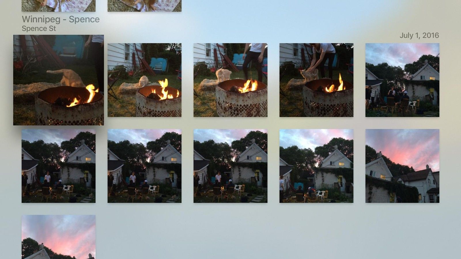 Фотографии на Apple TV