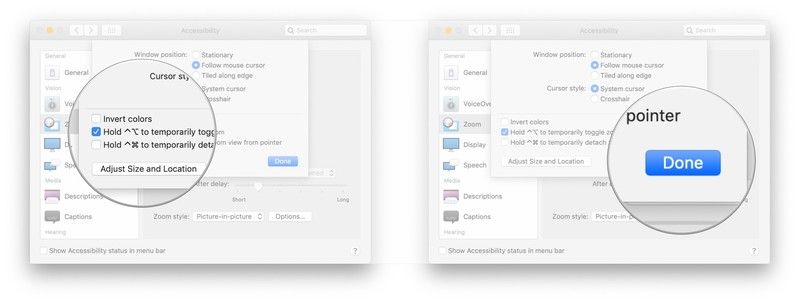 Нажмите флажки, нажмите Готово