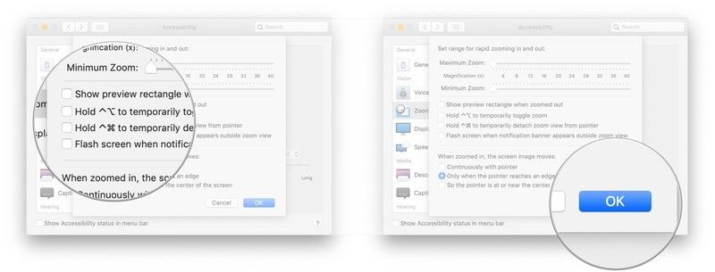 Нажмите флажки, нажмите ОК