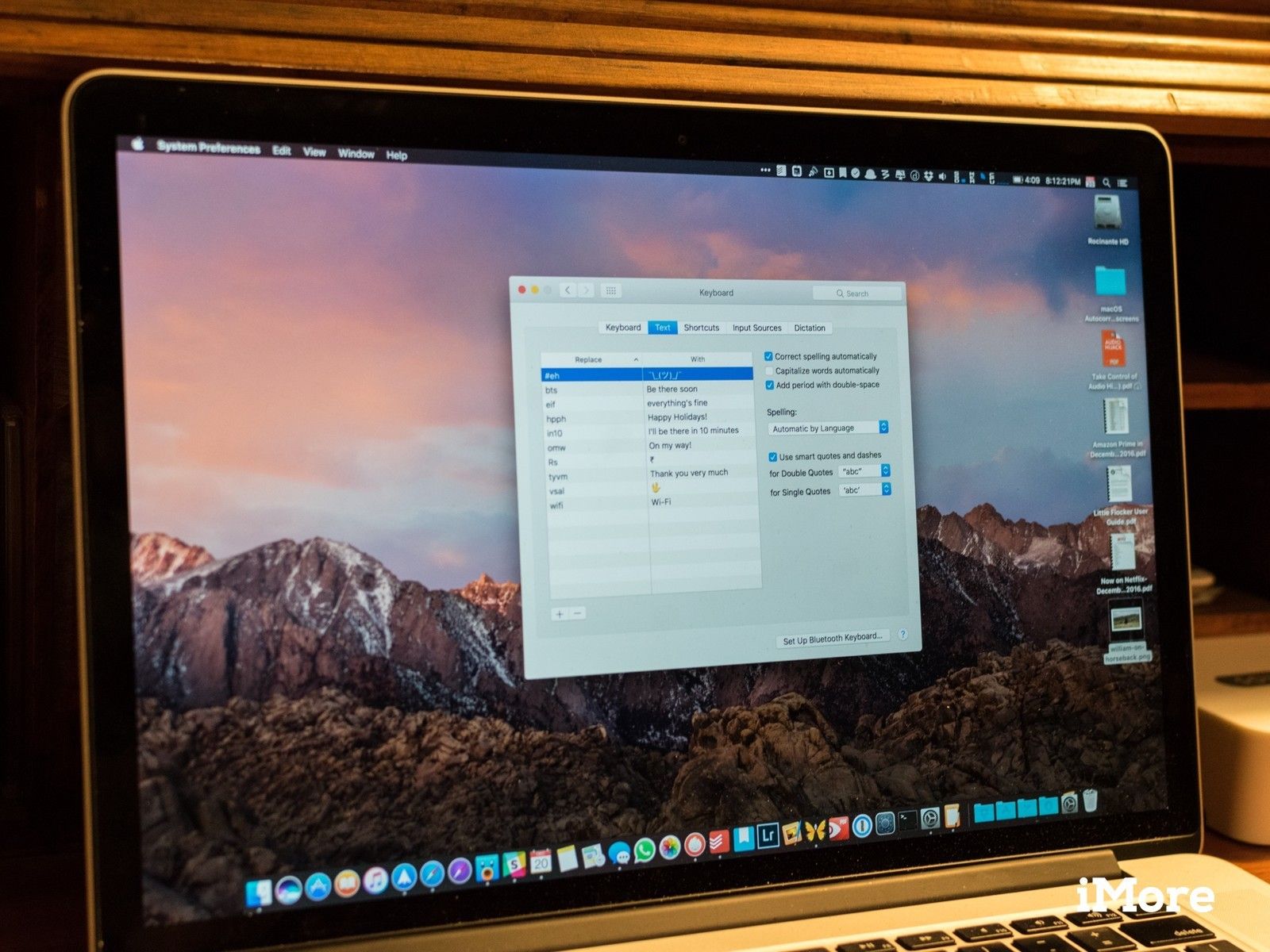 Как настроить автозамену для вашего Mac's keyboard