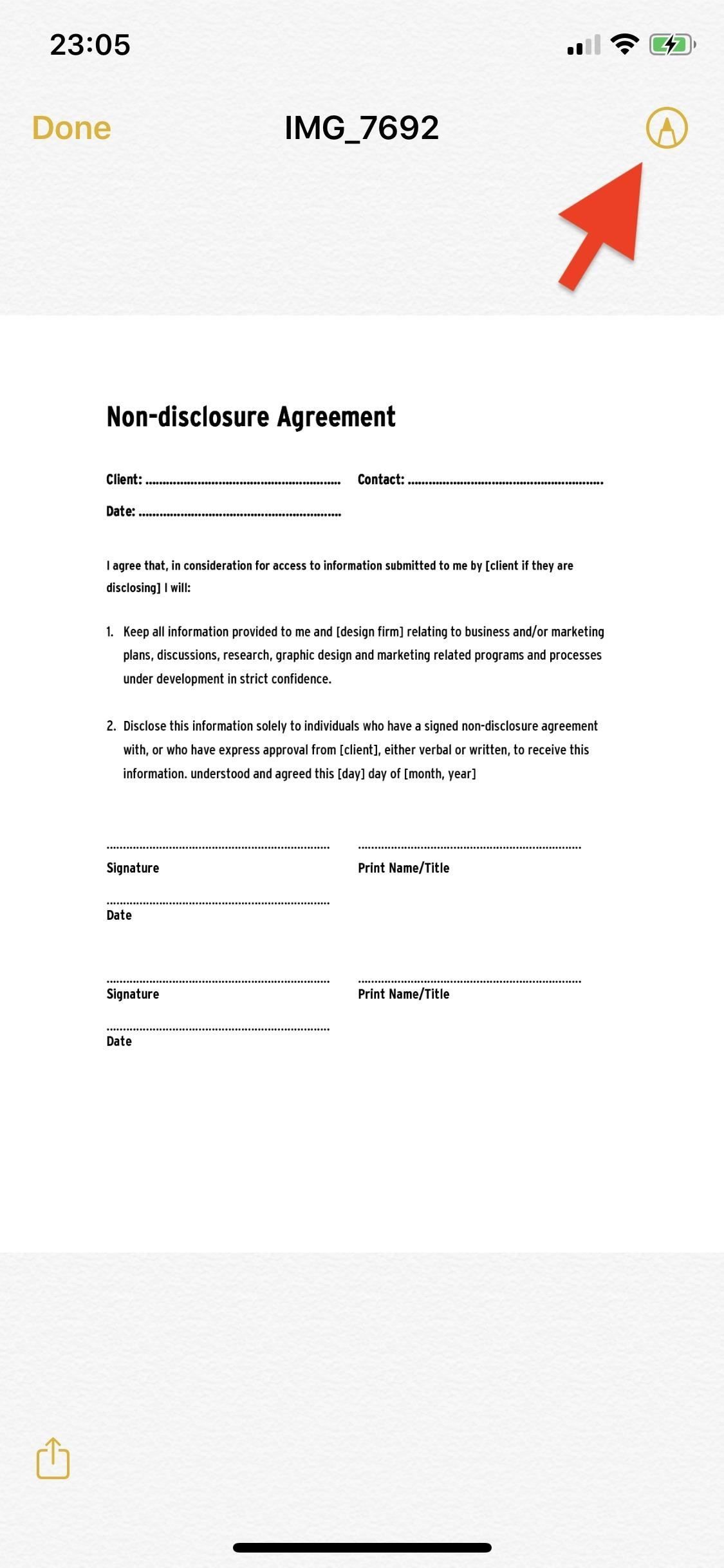 Как настроить свою подпись в Apple's Markup & Make It Easy to Sign Forms on Your iPhone