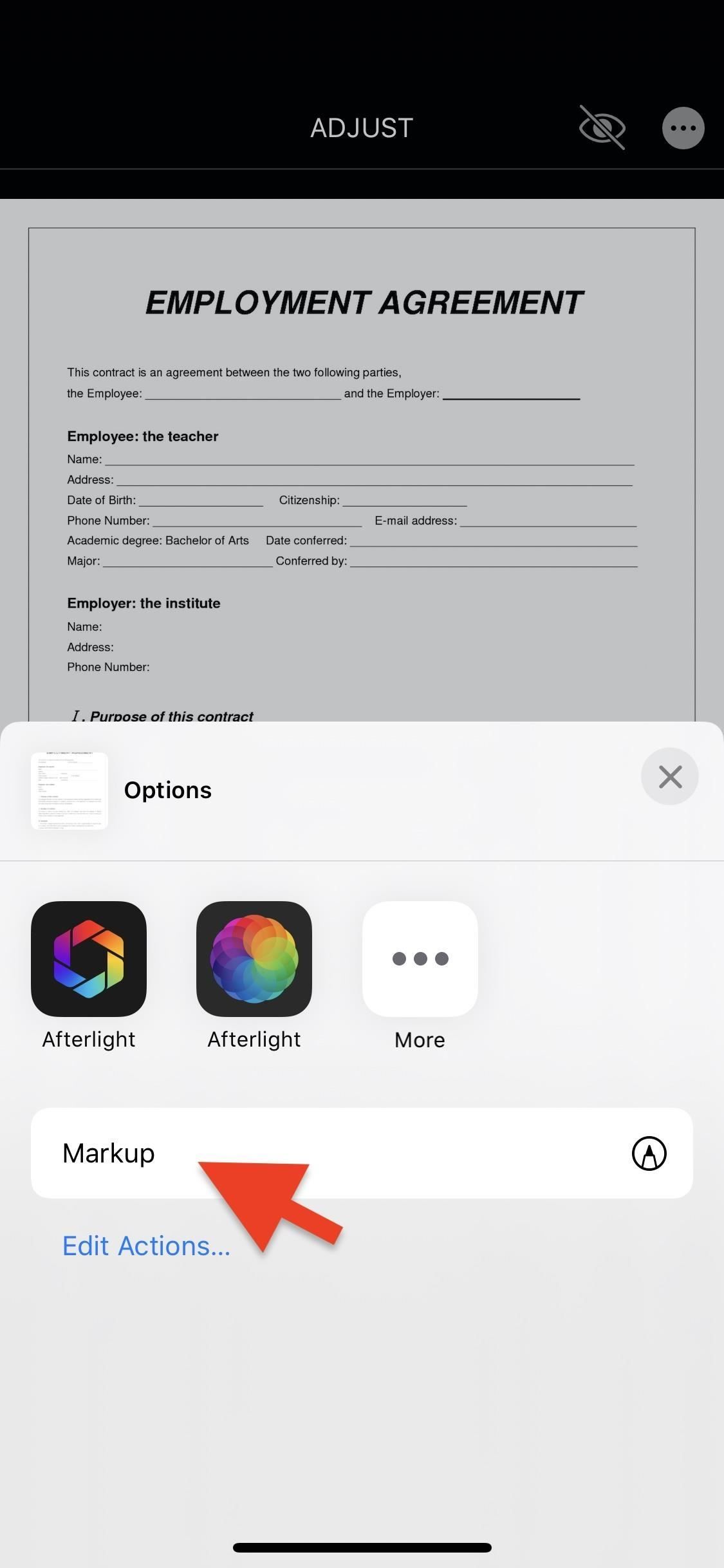 Как настроить свою подпись в Apple's Markup & Make It Easy to Sign Forms on Your iPhone