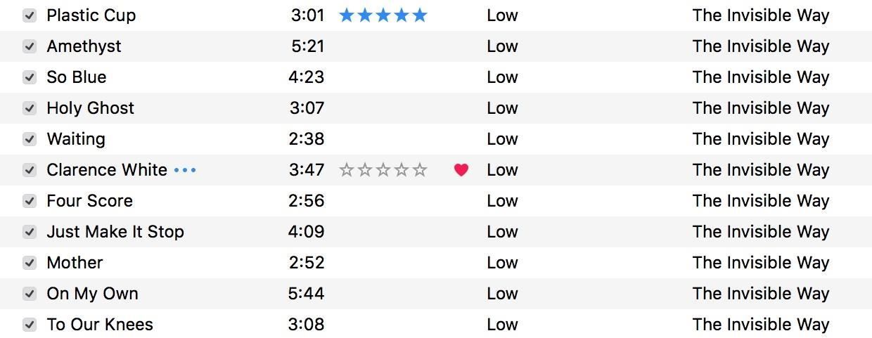 Как оценить песни со звездами в iOS 10's Music App