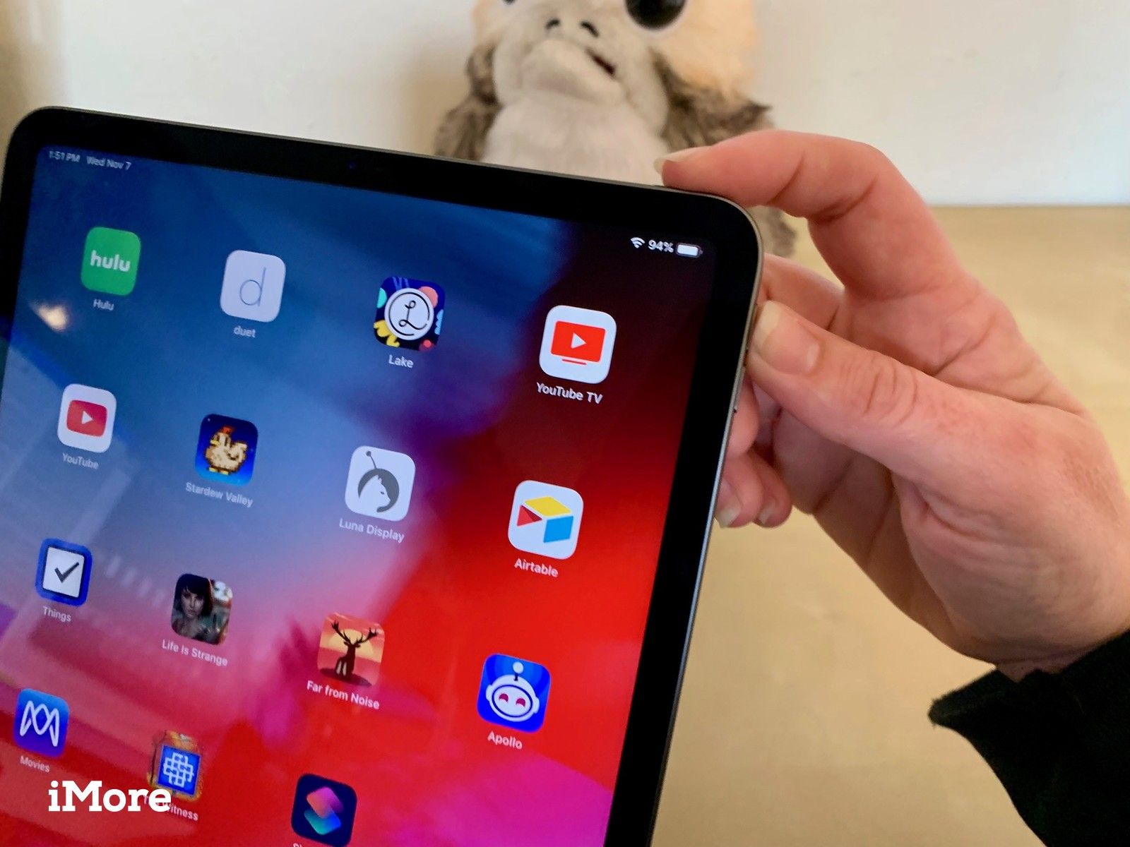 Скриншоты на iPad Pro