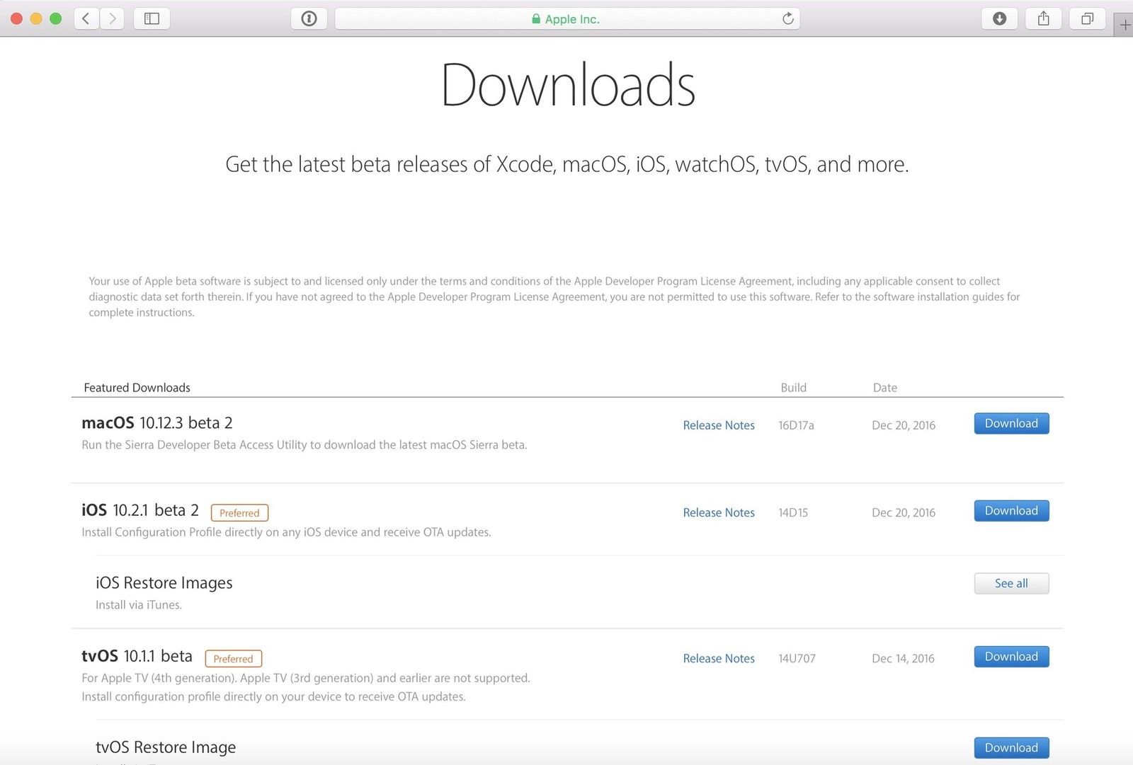Нажмите Загрузить, чтобы загрузить установщик.