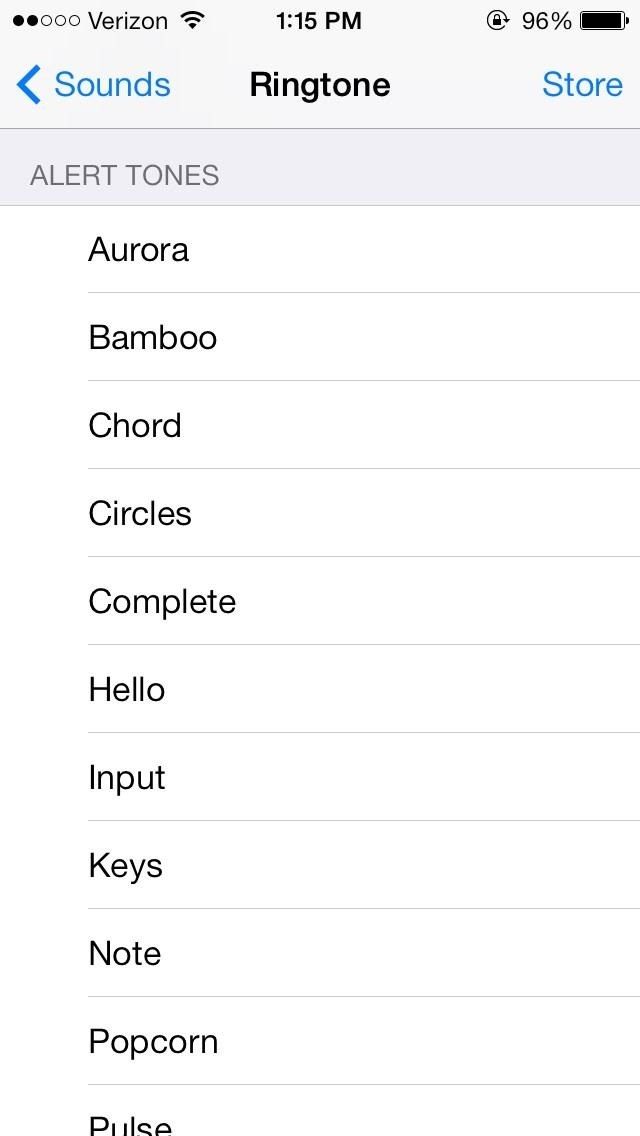 Первый взгляд: новые рингтоны и динамические обои в iOS 7 для вашего iPhone 5