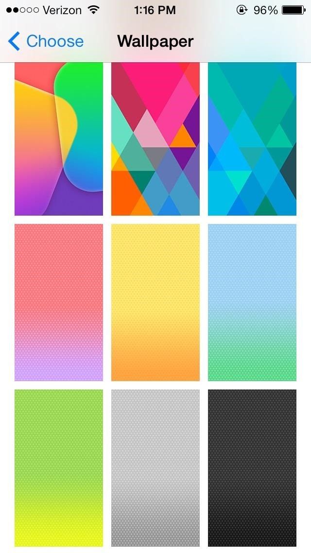 Первый взгляд: новые рингтоны и динамические обои в iOS 7 для вашего iPhone 5