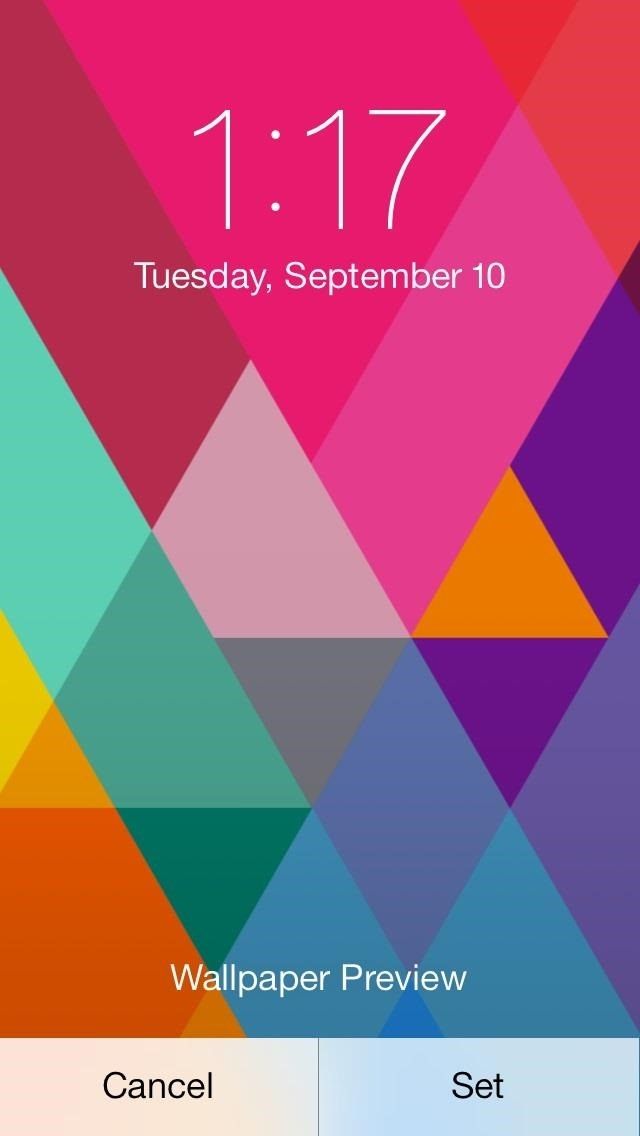 Первый взгляд: новые рингтоны и динамические обои в iOS 7 для вашего iPhone 5
